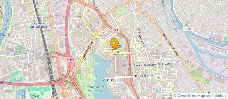 localisation de l'entreprise IM CONSEILS à CRETEIL