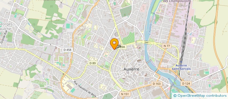 localisation de l'entreprise IM CONSEILS à AUXERRE