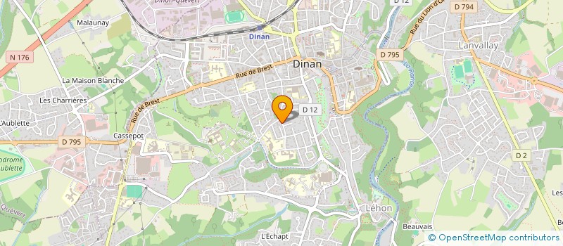localisation de l'entreprise IM DINAN  DINAN