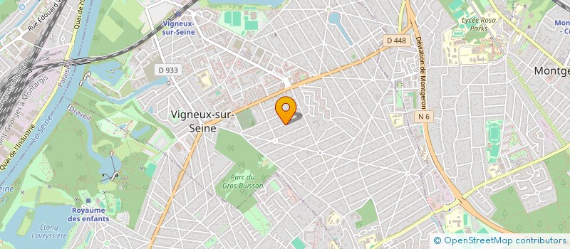 localisation de l'entreprise IM DRIVER à VIGNEUX-SUR-SEINE