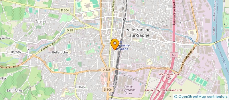 localisation de l'entreprise IM EX AUTO SARL à VILLEFRANCHE-SUR-SAONE