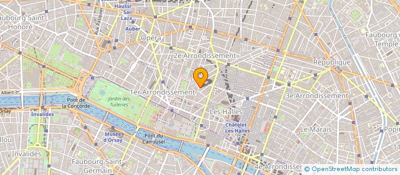 localisation de l'entreprise IM FONCIERE  PARIS