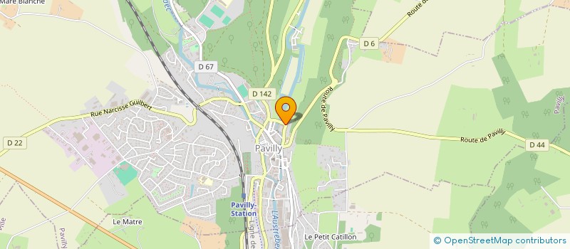 localisation de l'entreprise IM@GE(COMMUNICATION-PHOTO-VIDEO)  PAVILLY