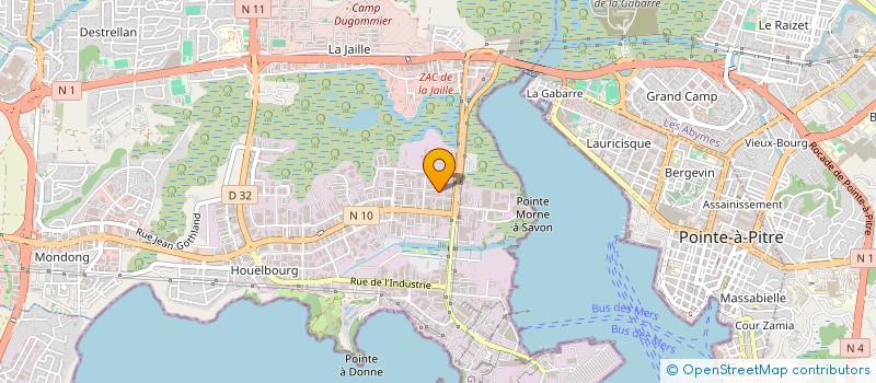 localisation de l'entreprise IM GROUP  BAIE-MAHAULT