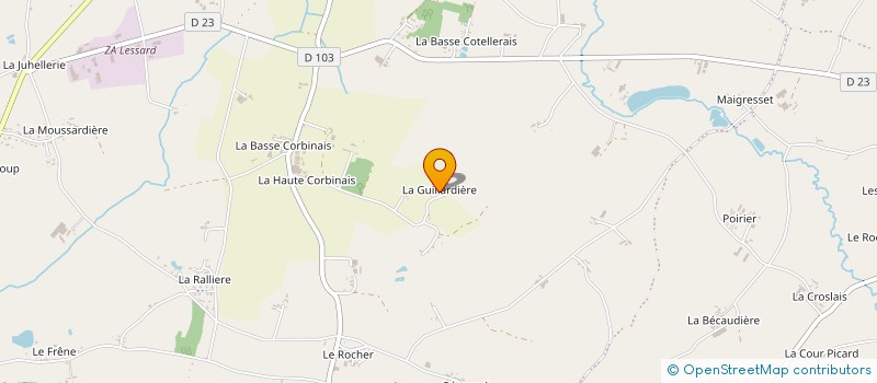 localisation de l'entreprise IM'HOMEA  RIVES-DU-COUESNON