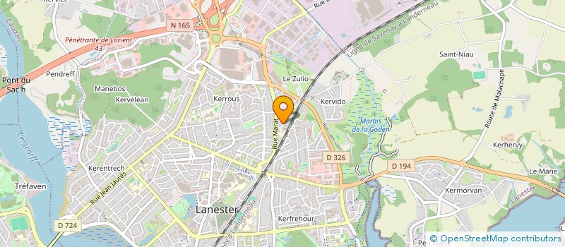 localisation de l'entreprise IM IMMO  LANESTER