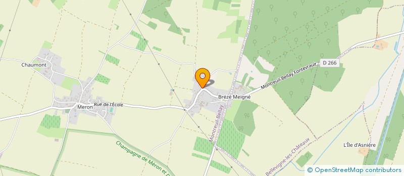 localisation de l'entreprise IM IMMOBILIER  MONTREUIL-BELLAY