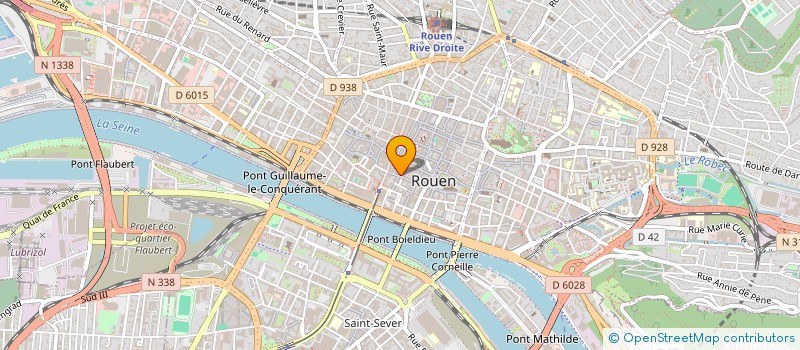 localisation de l'entreprise IM INITIALES à ROUEN