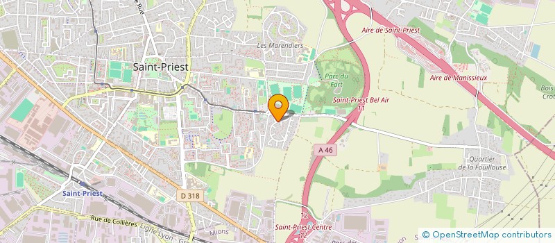 localisation de l'entreprise IM MARIAGE  SAINT-PRIEST