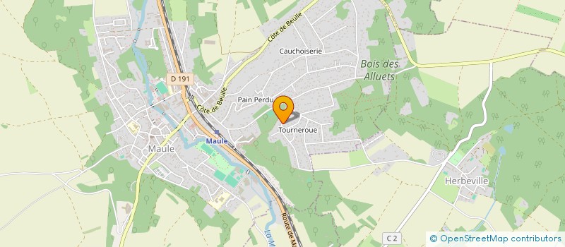 localisation de l'entreprise IM MEDIA RES à MAULE