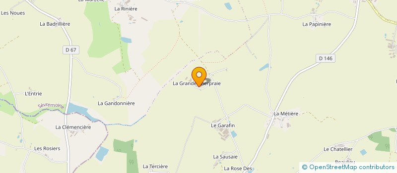 localisation de l'entreprise IM-MO à SEVREMOINE