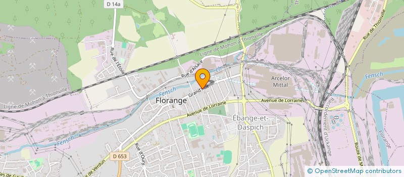 localisation de l'entreprise IM-MULTI-SERVICES  FLORANGE