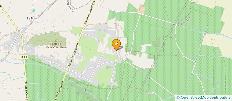 localisation de l'entreprise IM'NOVA  CUXAC-D'AUDE