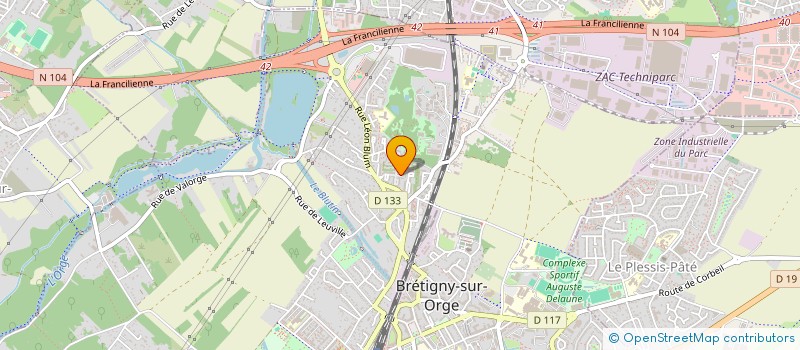 localisation de l'entreprise IM-PARO à BRETIGNY-SUR-ORGE