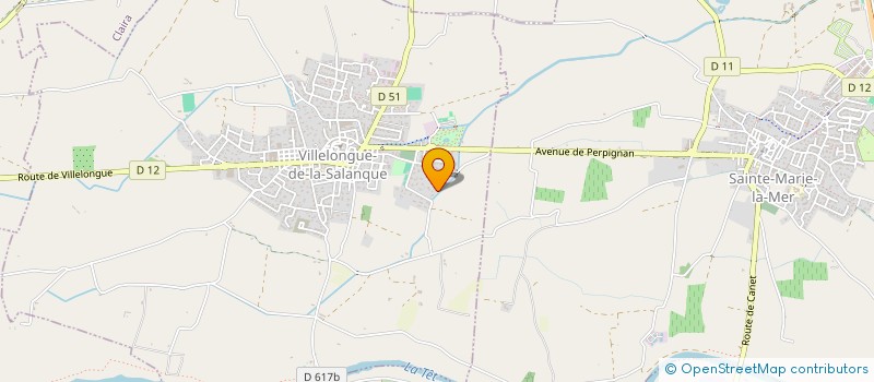 localisation de l'entreprise IM'PEC  BRUNOY