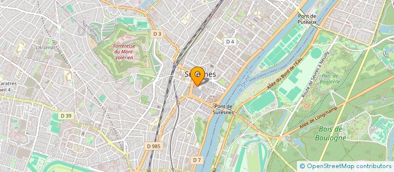 localisation de l'entreprise IM PLOMB'ELEC à SURESNES