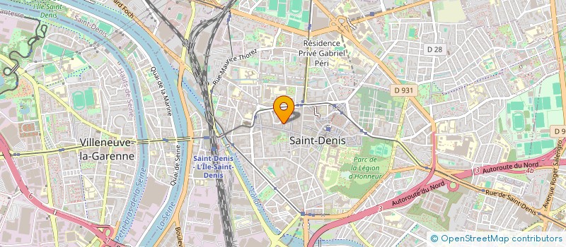 localisation de l'entreprise IM RELANCE à SAINT-DENIS