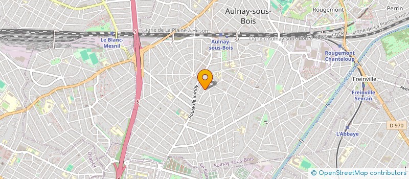 localisation de l'entreprise IM&S CONSULTING à AULNAY-SOUS-BOIS