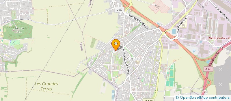 localisation de l'entreprise IM SCRIBE à CORBAS