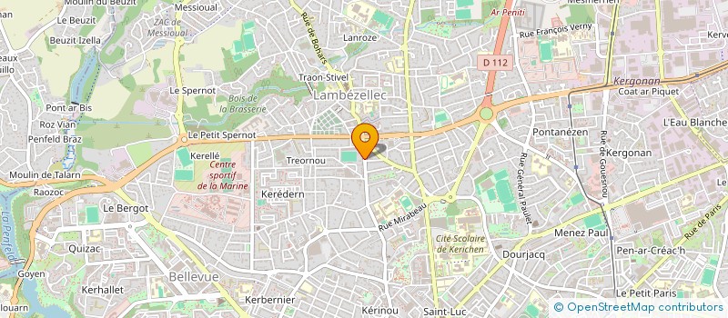 localisation de l'entreprise IM TAKT DANCE à BREST