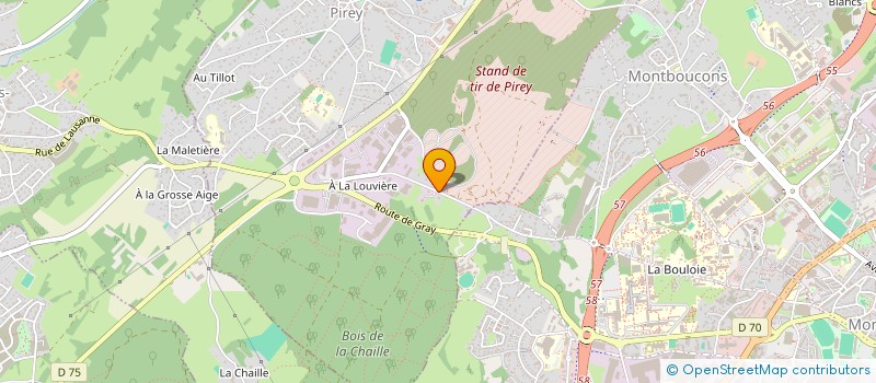 localisation de l'entreprise IM'VESTING  PIREY