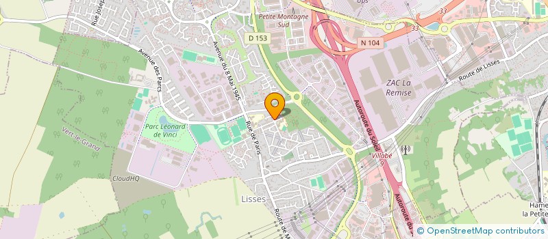 localisation de l'entreprise IM2A CONSULTING à EVRY-COURCOURONNES