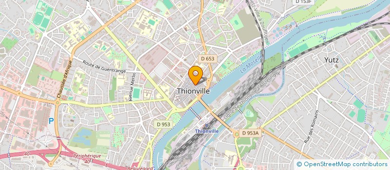 localisation de l'entreprise IM2C  THIONVILLE