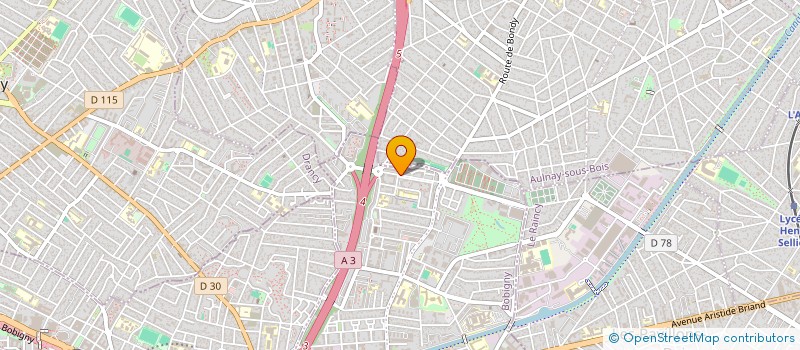 localisation de l'entreprise IM4C EFFIKACE  BONDY