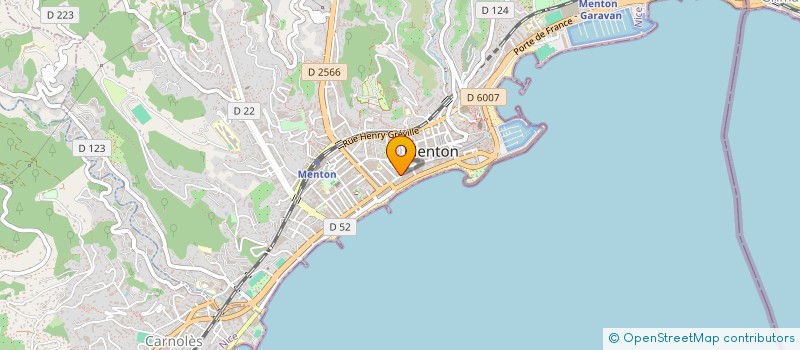 localisation de l'entreprise IMA à MENTON