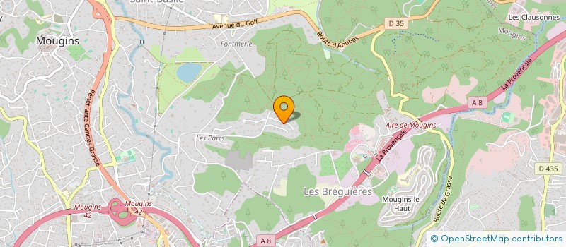 localisation de l'entreprise IMA à MOUGINS