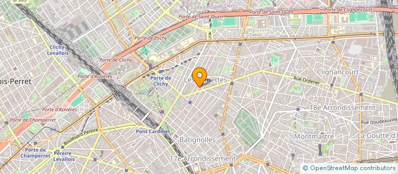 localisation de l'entreprise IMA BAT  PARIS