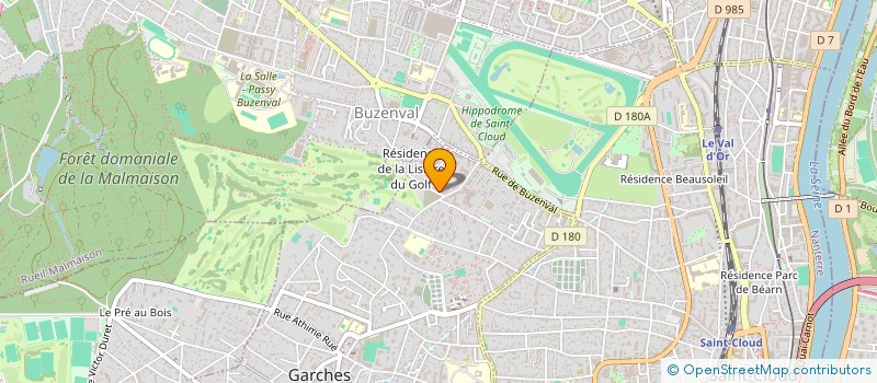 localisation de l'entreprise IMA CONSULTING à GARCHES