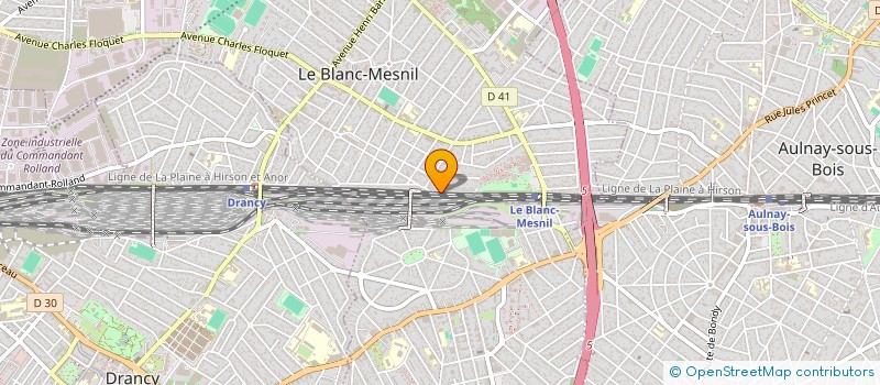 localisation de l'entreprise IMA ENGINEERING à LE BLANC-MESNIL