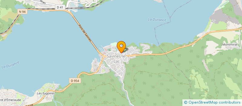 localisation de l'entreprise IMA'GN  SAVINES-LE-LAC