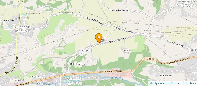 localisation de l'entreprise IMA IMMOBILIER  LA CHAPELLE-DE-LA-TOUR