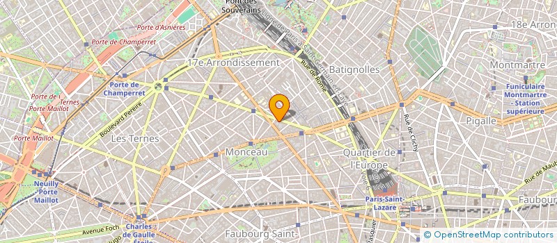 localisation de l'entreprise IMA - INTERNATIONAL MANAGEMENT ASSISTANTS  PARIS