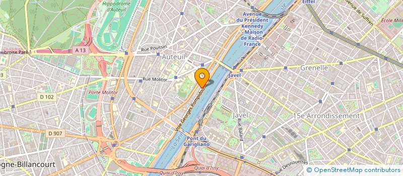 localisation de l'entreprise IMA OIKOS  PARIS