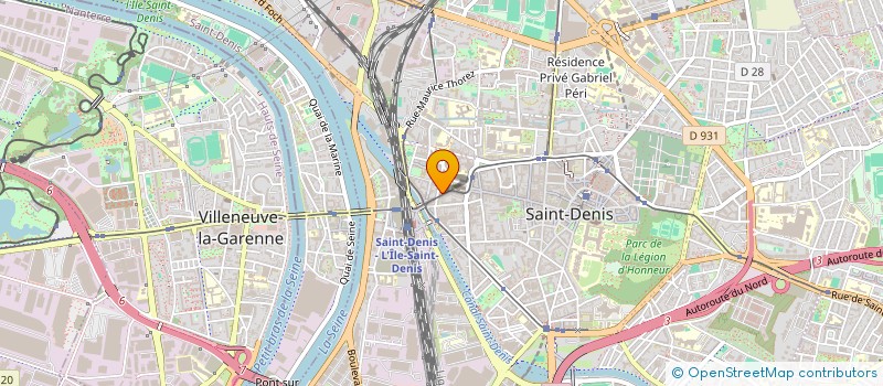 localisation de l'entreprise IMA PHONE à SAINT-DENIS