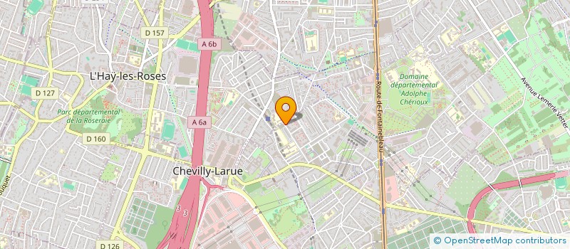 localisation de l'entreprise IMA PRO FIBRE  CHEVILLY-LARUE