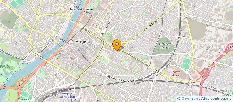 localisation de l'entreprise IMA SIDE à ANGERS