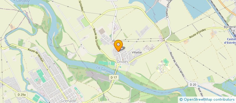 localisation de l'entreprise IMA SOUNDD  ONDES