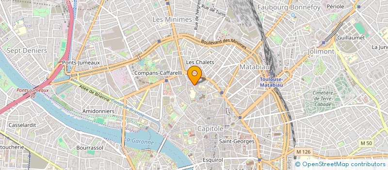 localisation de l'entreprise IMAA à TOULOUSE