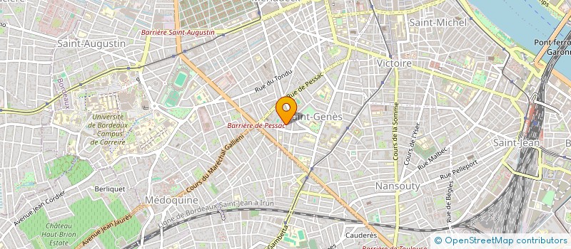 localisation de l'entreprise IMAA  BORDEAUX