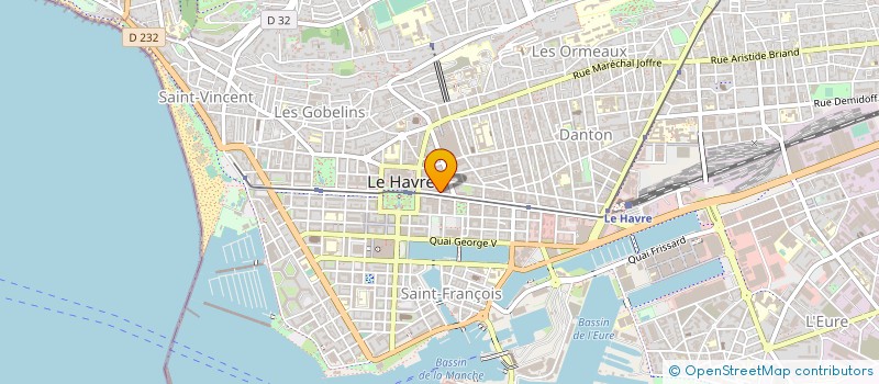 localisation de l'entreprise IMAAF à LE HAVRE