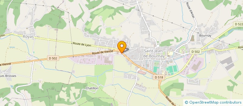 localisation de l'entreprise IMAAG  SAINT-JEAN-DE-BOURNAY