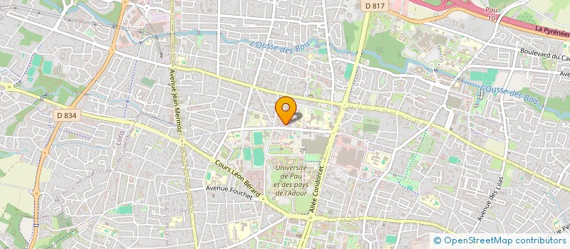 localisation de l'entreprise IMABEE à PAU