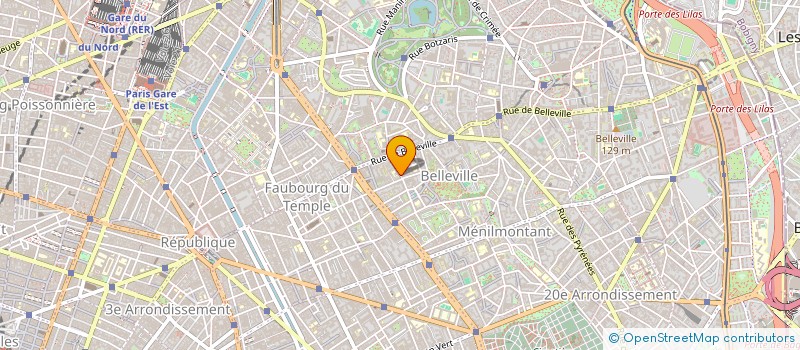 localisation de l'entreprise IMABEX à PARIS