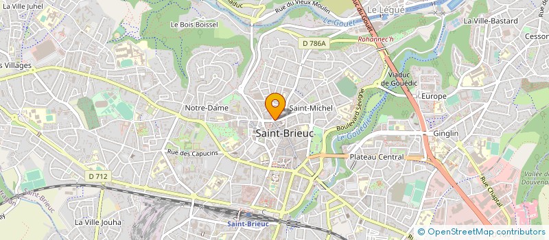 localisation de l'entreprise IMACLE à SAINT-BRIEUC