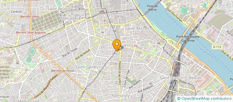 localisation de l'entreprise IMACO  BORDEAUX