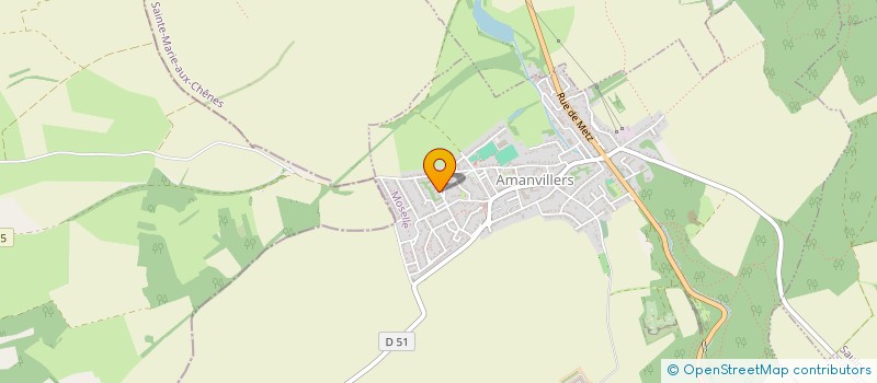 localisation de l'entreprise IMACOM  AMANVILLERS